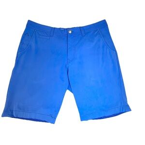 Alberto Golf Shorts Master Modern Fit Men’s 52 36x10 Blue 3xdry Cooler